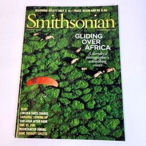 Smithsonian Magazine Gliding Over Africa Lincoln Frost Nixon Jan 2009